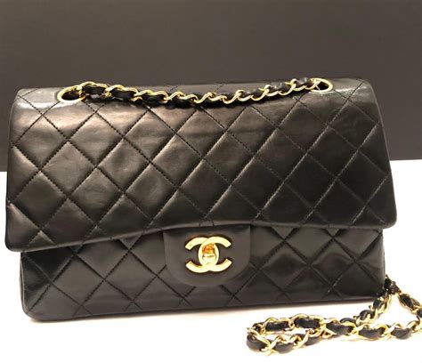 chanel 2.55 vintage black